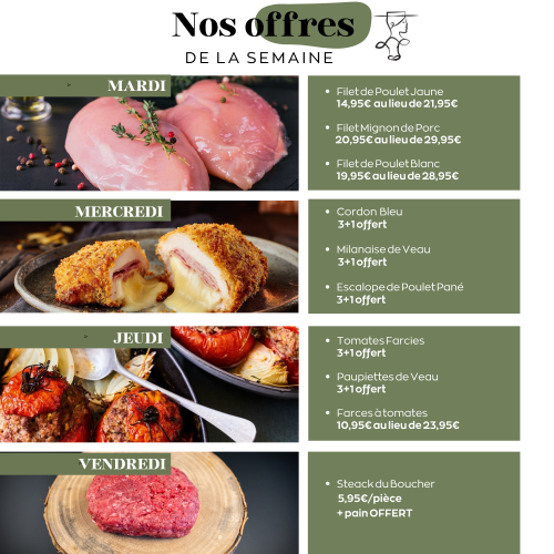 Les offres irrésistibles de la semaine à ne pas manquer !