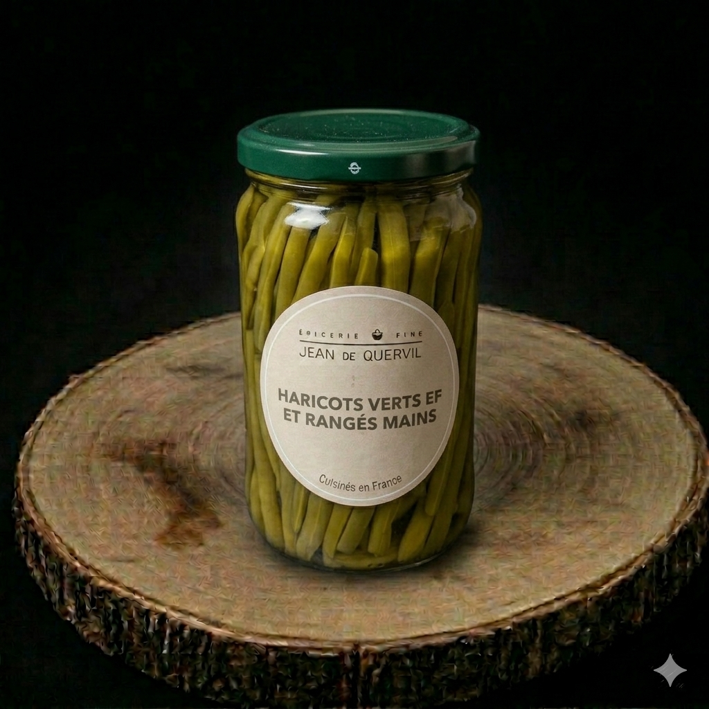 Haricots Verts Extra Fins Rangés Mains (345g)